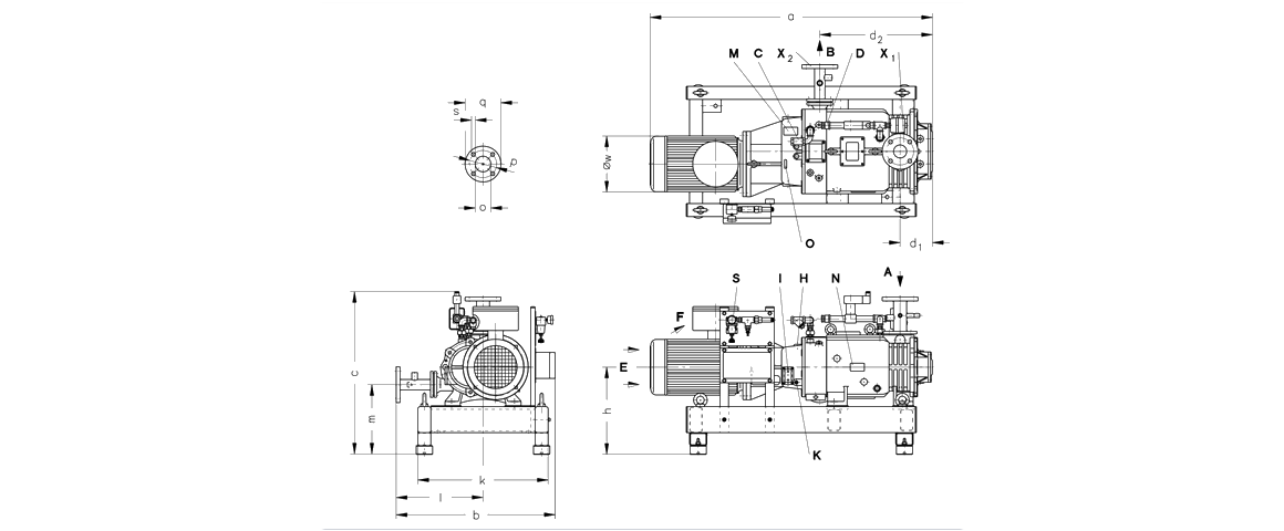 S-VSB 320螺杆真空泵