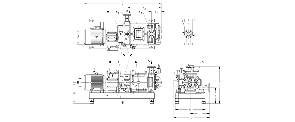 S-VSA 150螺杆真空泵